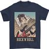 Gil dan Un Sumo Wrestler Giocare The Chitarra Elettrica T-Shirt 100% Cotone
