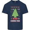 Gildan Natale Chemistry Albero Divertente Natale Scienza Uomo Cotone Leggero T-Shirt