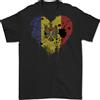 Gildan T-Shirt Uomo 100% Cotone Bandiera Della Moldova Giornata Moldava Calcio