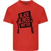Gildan Nero Vive Materia Segno Racial Parte Uguaglianza T-Shirt Bambini