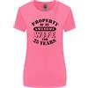 Gildan 25th Matrimonio Anniversario 25 Anno Divertente Donna più Ampia Taglio T-Shirt