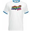 Fruit of the Loom T-Shirt LGBT Orgoglio Gay Graffiti Uomo Top Maglietta Abbigliamento Arcobaleno