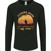 Gildan Pesca Mamma Like A Normale But Cooler da Uomo Manica Lunga T-Shirt