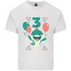 Gildan T-Shirt Per Bambini Di 3 Anni Compleanno Squalo