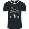 Fruit of the Loom Maglietta Ringer Da Uomo Ouija Board Voodoo Dark Black Magic FotL