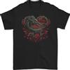 Gil dan Dragon Cuore Fantasia Rose Di Passione T-Shirt 100% IN Cotone