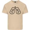 Gildan Bicicletta Lungs Divertente Bicicletta Ciclisti Uomo Cotone Leggero T-Shirt