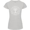 Gildan Alberi Verdi T-Shirt Taglia Piccola Donna