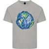 Gildan Earth Hands Cambiamento Climatico Ambiente T-Shirt Leggera In Cotone Da Uomo