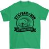 Gil dan Stepdad & Son Best Friends Festa Del Papà T-Shirt 100% Cotone