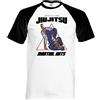 Fruit of the Loom T-Shirt Word Cloud Brazilian Jiu Jitsu Uomo MMA Mixed Martial Arts BJJ Top UFC