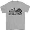 Gil dan Evoluzione Di Moto Biker T-Shirt Da Uomo 100% Cotone