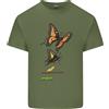 Gildan T-Shirt In Cotone Leggero Con Farfalle E Evoluzione Della Bruco