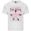 Gildan Lets Summon il Diavolo Ouija Board Demoni Uomo Cotone Leggero T-Shirt