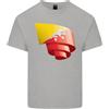 Gildan Arricciato Bhutan Bandiera Bhutanesi Giorno Calcio Uomo Cotone Leggero T-Shirt