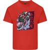 Gildan Sushi Dragon Maglietta Leggera In Cotone Per Uomo