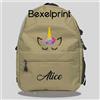 WESTEX Zainetto bambino Trekking Unisex Personalizzato qualsiasi nome Unicorno Zaino sc