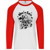 Fruit of the Loom Join il Nostro Coven Divertente Halloween Zucca Uomo L/S Baseball Maglietta