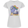 Gildan LGBT Bradipo Il Futuro È Uguale Gay Pride T-Shirt Donna Taglio Petite