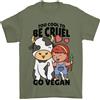 Gil dan Niente Che Farts Divertente per Vegani Vegetariano T-Shirt 100% Cotone