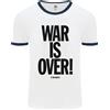Fruit of the Loom La Guerra È Finita Se Lo Vuoi Maglietta Ringer Uomo John Lennon