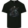 Gildan T-Shirt In Cotone Leggero Da Uomo Con Teschio E Grim Reaper Per Biker E Moto 28