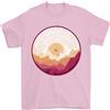Gil dan Vinile Paesaggio Registrazione Montagne Dj Decks T-Shirt 100% IN Cotone