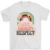 Gil dan T-Shirt Uomini LGBT Amore Uguaglianza Rispetto Gay Pride Day 100% Cotone