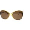 Vintage occhiali da sole donna vintage anni 80 austria marrone grande QUNTET
