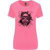 Gildan Tre Teschi Demone Biker Gotico Tattoo Maglietta Donna Taglio Ampio