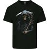 Gildan Il Design Del Teschio Con Il Grim Reaper E La Falce 1 Maglietta Per Bambini