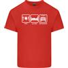 Gildan Eat Sleep 4X4 Off Road Roading Auto Uomo Cotone Leggero T-Shirt