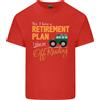 Gildan Pensione Plan Spento Roading 4X4 Strada Divertente Uomo Cotone Leggero T-Shirt