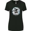 Gildan T-Shirt Cloud Skateboarder Donna Taglio Più Ampio