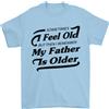 Gil dan T-Shirt Da Uomo Per Il Compleanno Del 30°, 40° E 50° Di Mio Padre 100% Cotone