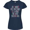 Gildan Christmas A Home For Every Shelter Dog Donne Taglio Petite T-Shirt