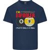 Gildan Maglietta Leggera In Cotone Per Uomo Im Bipooler I Play 8-Ball 9-Ball Divertente