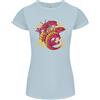 Gildan Un Cinese Dragon Donna Minuta Taglio T-Shirt