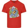 Gildan Climate Change Terra Distruzione Nuclear War Uomo Cotone Leggero T-Shirt