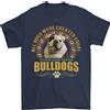 Gil dan Un Cane Bulldog T-Shirt 100% IN Cotone