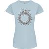 Gildan T-Shirt Donna Taglia Piccola Con Simbolo Drago Fantasia Cinese Giapponese