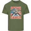 Gildan T-Shirt In Cotone Leggero Per Uomini Gamer Di Videogiochi USA