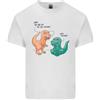Gildan T- Rex che Mangia The Ultimo Unicorn Divertente Dinosauro Uomo Cotone Leggero