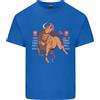 Gildan Cinese Zodiac Shengxiao Anno Del Bue T-Shirt Leggera Da Uomo