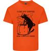 Gildan Maglietta Divertente Per Bambini Halloween Gatto Nero
