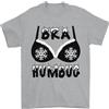 Gil dan Reggiseno Truffatore Fiocco di Neve Divertente Natale T-Shirt 100% Cotone