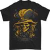 Gildan Teschio Pirata 6 T-Shirt 100% di Cotone
