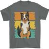 Gildan Australiano Pastore Cane da Pastore T-Shirt 100% IN Cotone