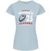 Gildan T-Shirt Petite Da Donna Per Il 25° Anniversario Di Matrimonio