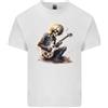 Gildan T-Shirt In Cotone Leggero Per Uomo Skull Punk Rock N Roll Heavy Metal